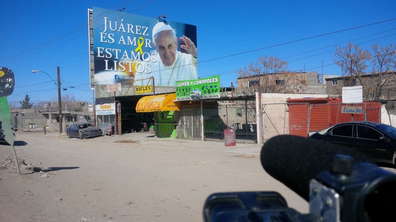 Los preparativos en Ciudad Juárez. Foto Pedro Ultreras.