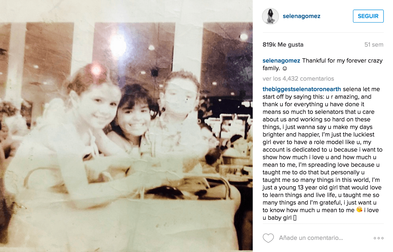 Selene Gómez de regreso a su infancia