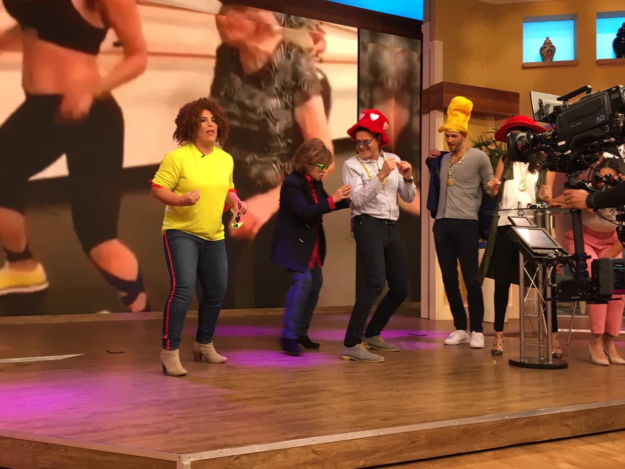 Todos aceptaron el reto, incluso Alan Tacher que dice tener dos pies izquierdos.