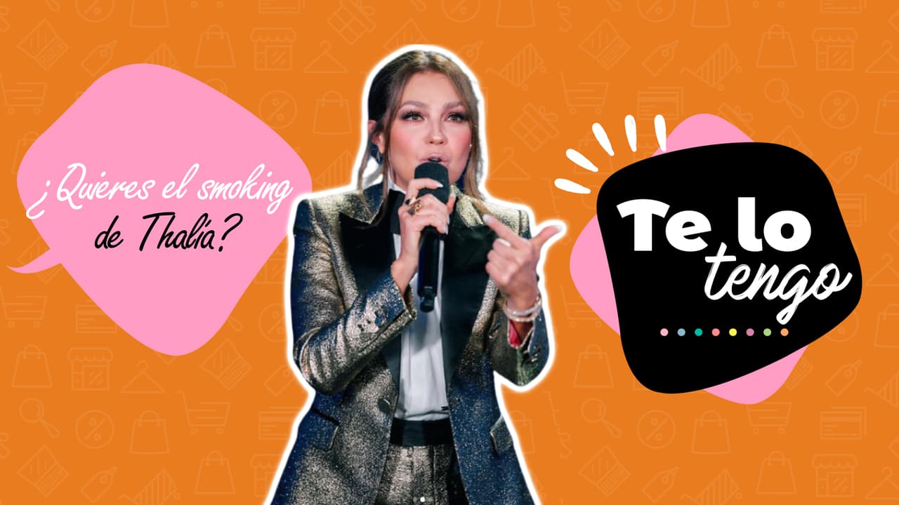 ¿Quieres el traje dorado de Thalía? Te lo tengo (pero más barato)