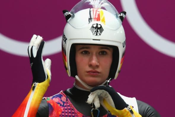 La alemana Natalie Geisenberger es una de las favoritas en la prueba femenina de luge individual.
