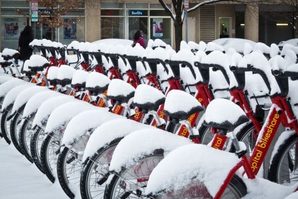 Los reportes del Servicio Meteorológico Nacional detallan una acumulación de hasta 8.66 pulgadas de nieve.