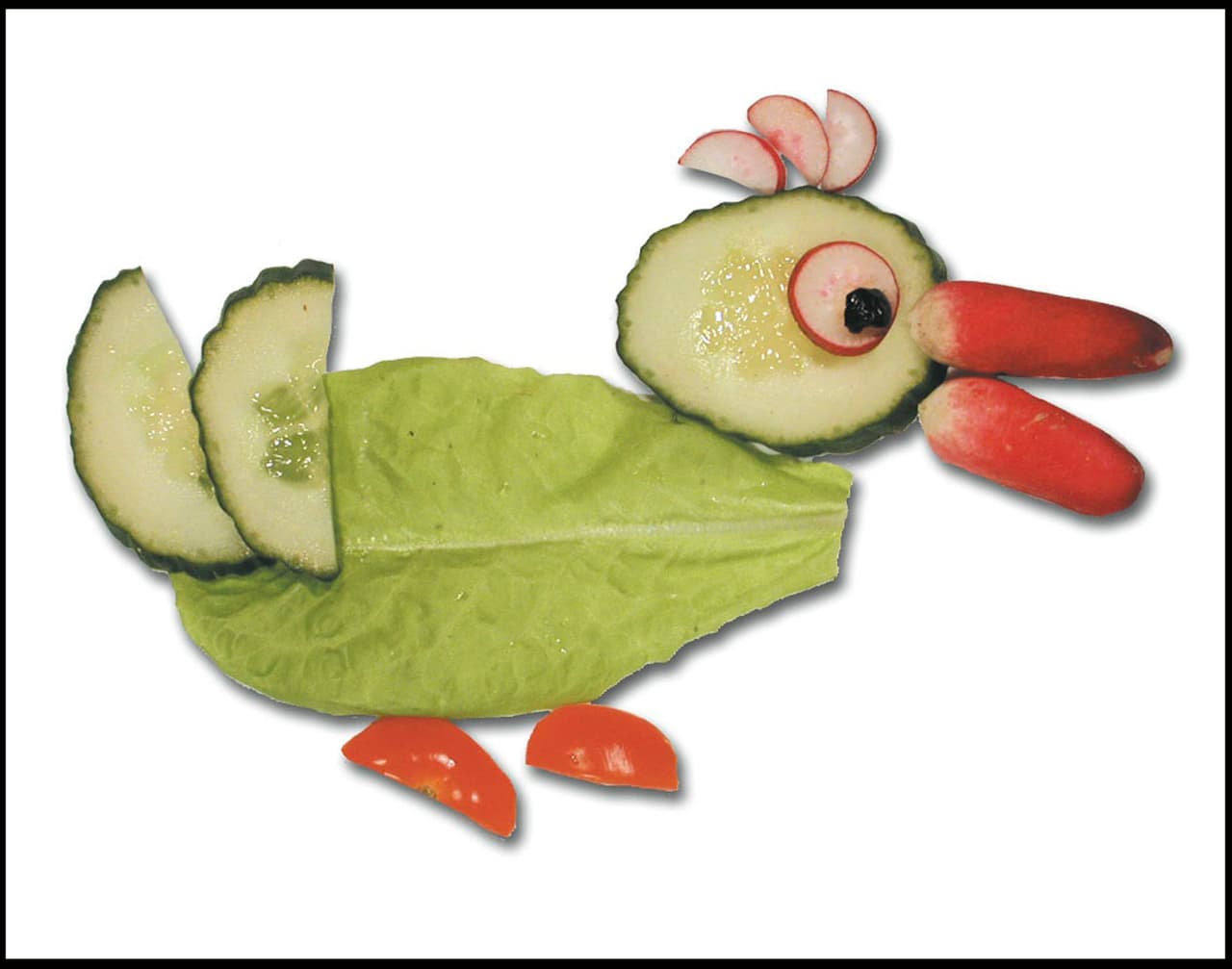 ¿Te gustaría comer un pato a la lechuga?