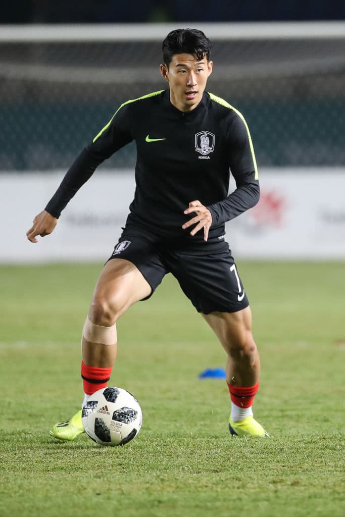 Heung Min-Son es uno de los jugadores mayores en un torneo que tiene una mayoría de jugadores de la categoría Sub-23.