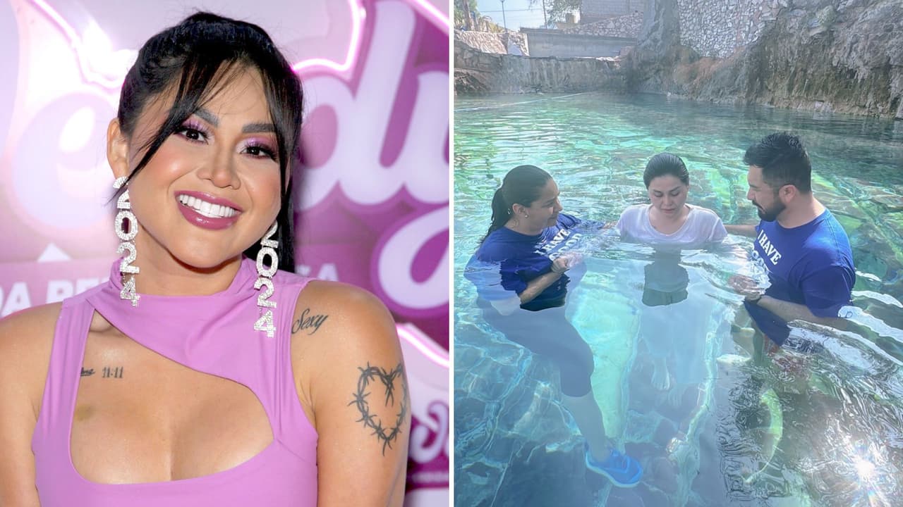 Gomita se bautiza a los 31 años: revela por qué lo hizo