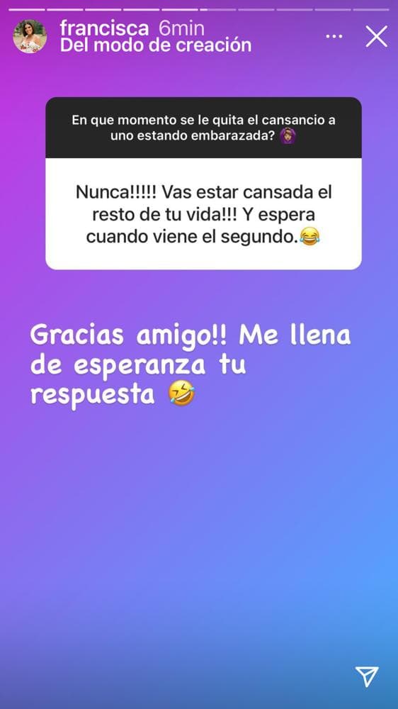 Varios afirmaron que el cansancio sería eterno y, con sárcasmo, la dominicana respondió que no pierde la esperanza.