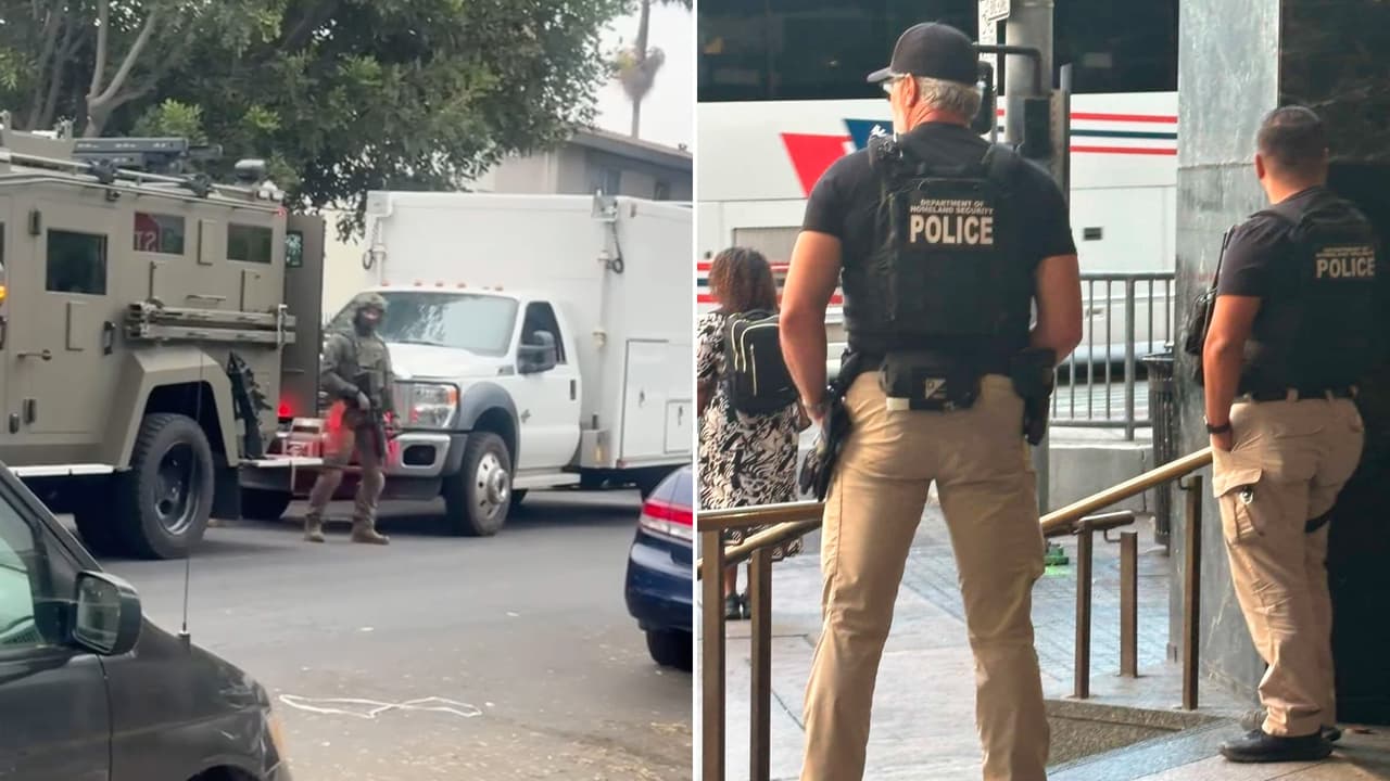 Reportan múltiples operativos de ICE en varias zonas de Los Ángeles este 13 de agosto