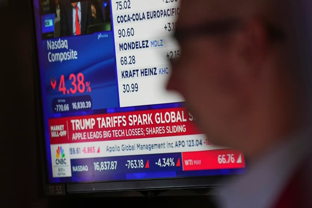 5 claves del mayor desplome de Wall Street desde la pandemia tras la guerra comercial desatada por Trump
