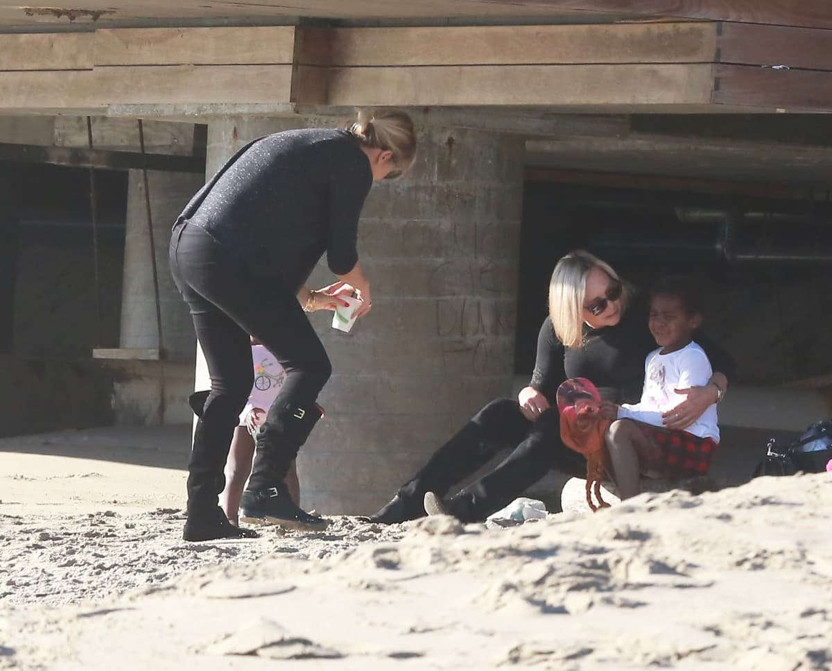 De repente, Jackson estaba llorando desconsolado.