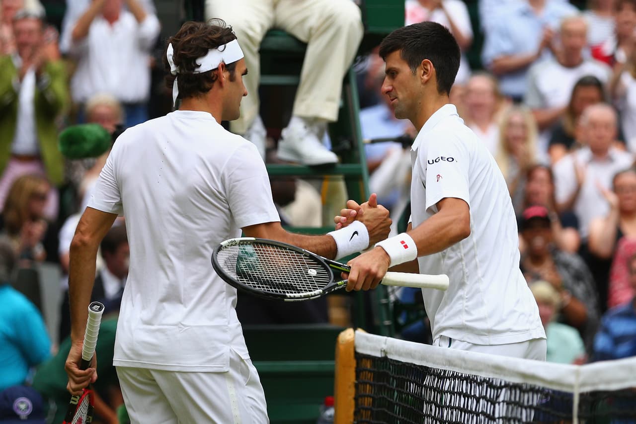 Djokovic apartó al suizo de su decimoctavo Grand Slam y octavo Wimbledon.