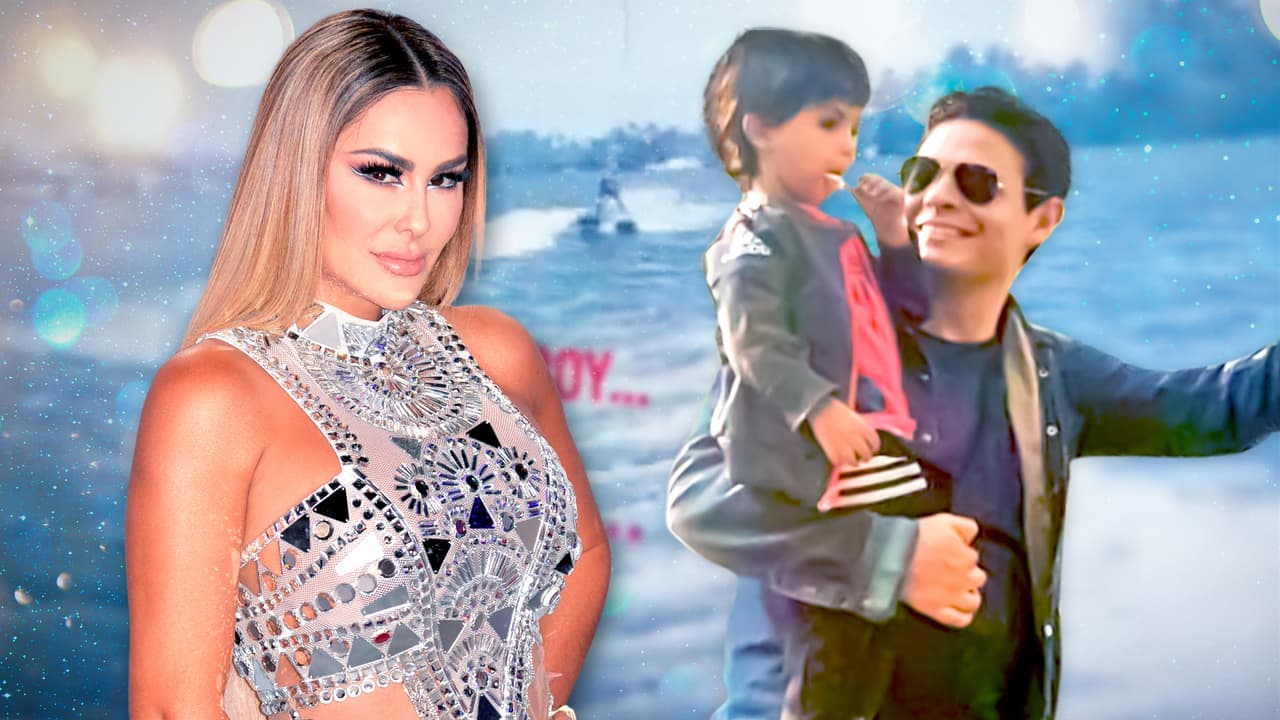 "Era mi apoyo con lo del niño, nuestro mundo era lindo, nada de violencia como la que viví con 'G', pero eso ya 'It's over' (terminó)", leyó el periodista.
<br>