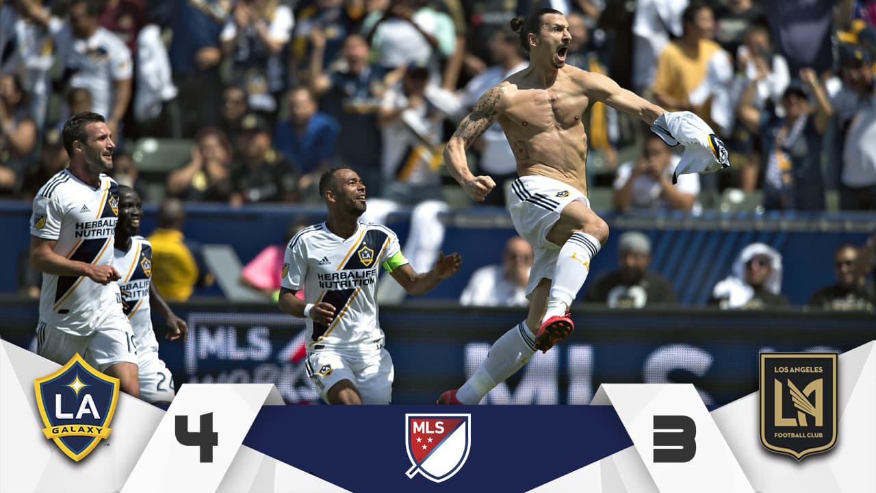 ¡Sí es Dios! Zlatan y LA Galaxy ganan un partido para la historia