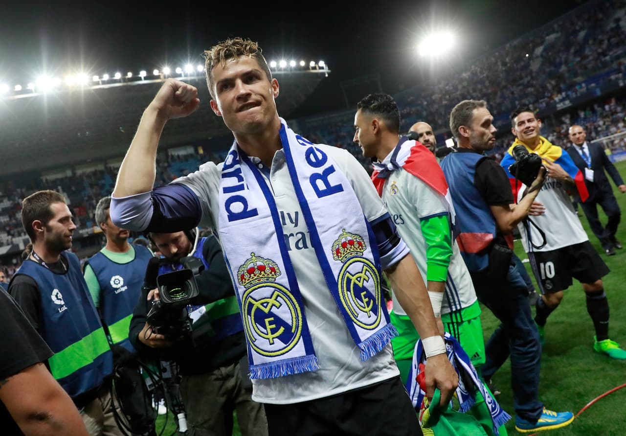 Cristiano capturó su segundo título de liga con el Real Madrid en la 2016-2017. Un título que le fue esquivo por el dominio local que tuvo el FC Barcelona.