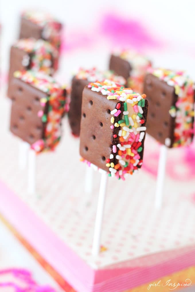 Mini Ice Cream Pops
