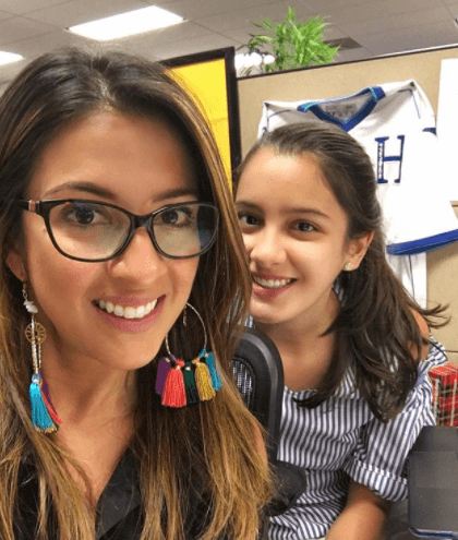 "Ella es mi inspiración, mi cómplice, mi compañera, mi razón para todos los días luchar por lo que más quiero y por nunca darme por vencida".