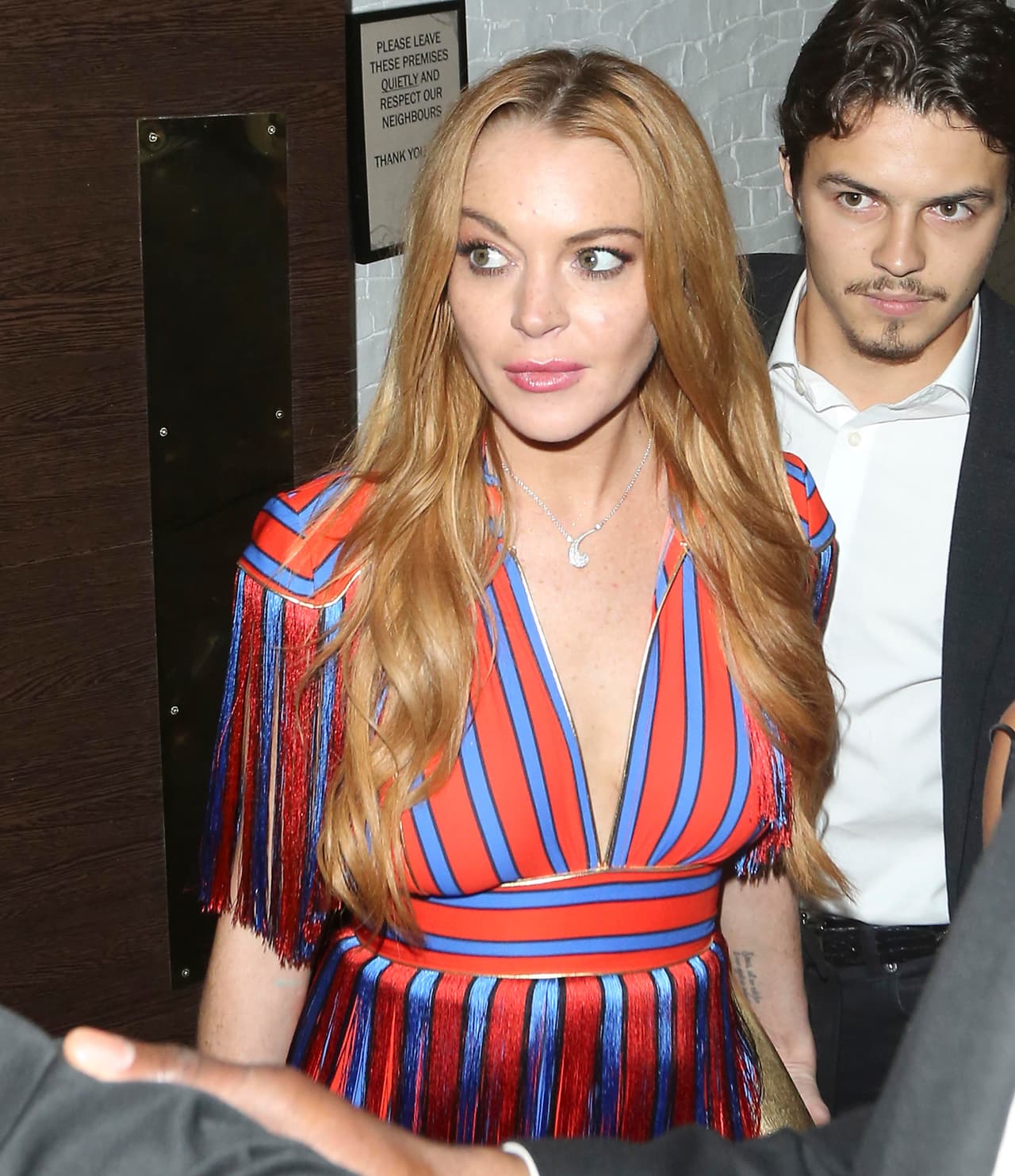 Lindsay Lohan temió que su exprometido intentara desfigurarla con ácido