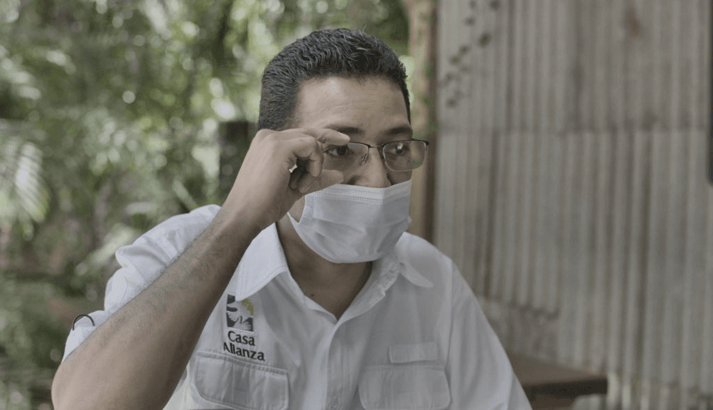 Ricardo Coello, director of programs for children’s rights organization Casa Alianza Honduras.