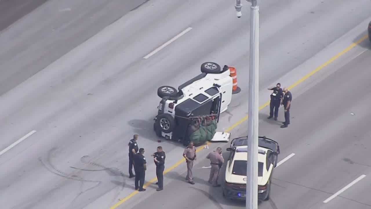 Investigan si el conductor de la persecución en la I-95 está relacionado con doble homicidio en playas de Fort Lauderdale