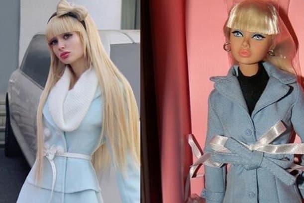 Por lo visto, aunque esta mujer parezca una Barbie, es una lástima que no lleve una vida como la de la muñeca.