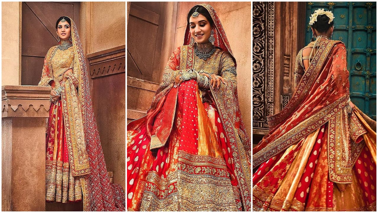 Para su boda de tres días, Radhika Merchant usó varios outfits.