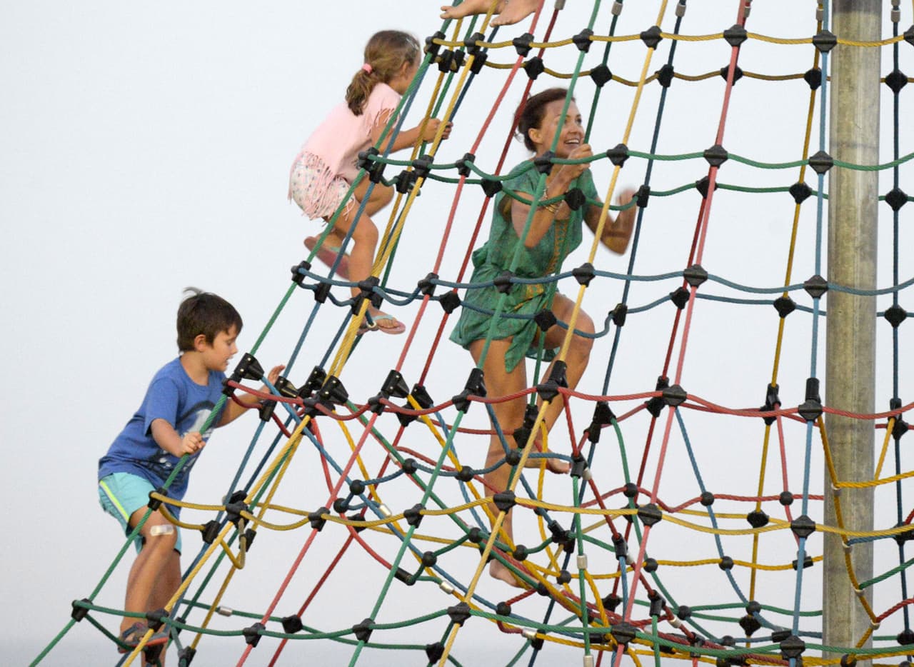 Se divirtió como enana.