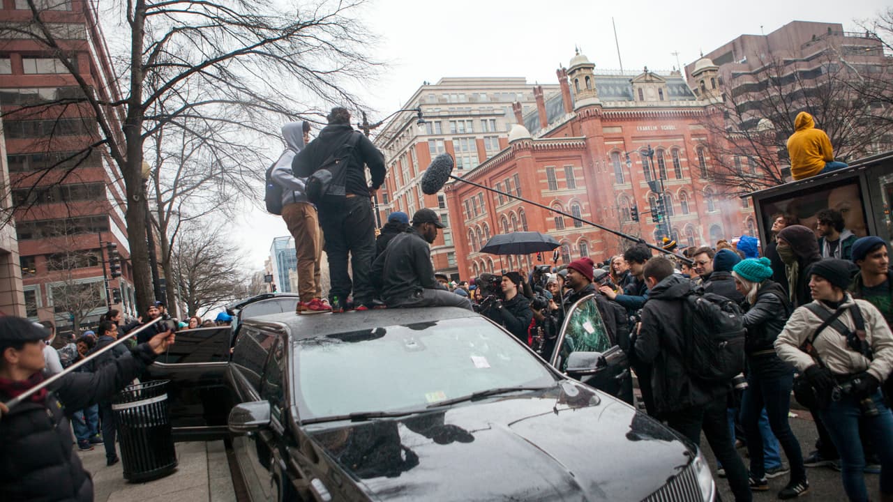 Así se vivió en las calles de Washington el primer día de oposición al presidente Donald Trump