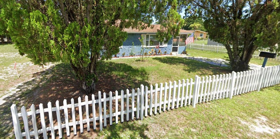 The Daytona Beach house where Alexander Bello-Ortiz lived.