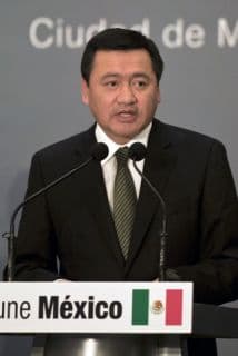 Miguel Ángel Osorio Chong, el ministro de Interior mexicano.