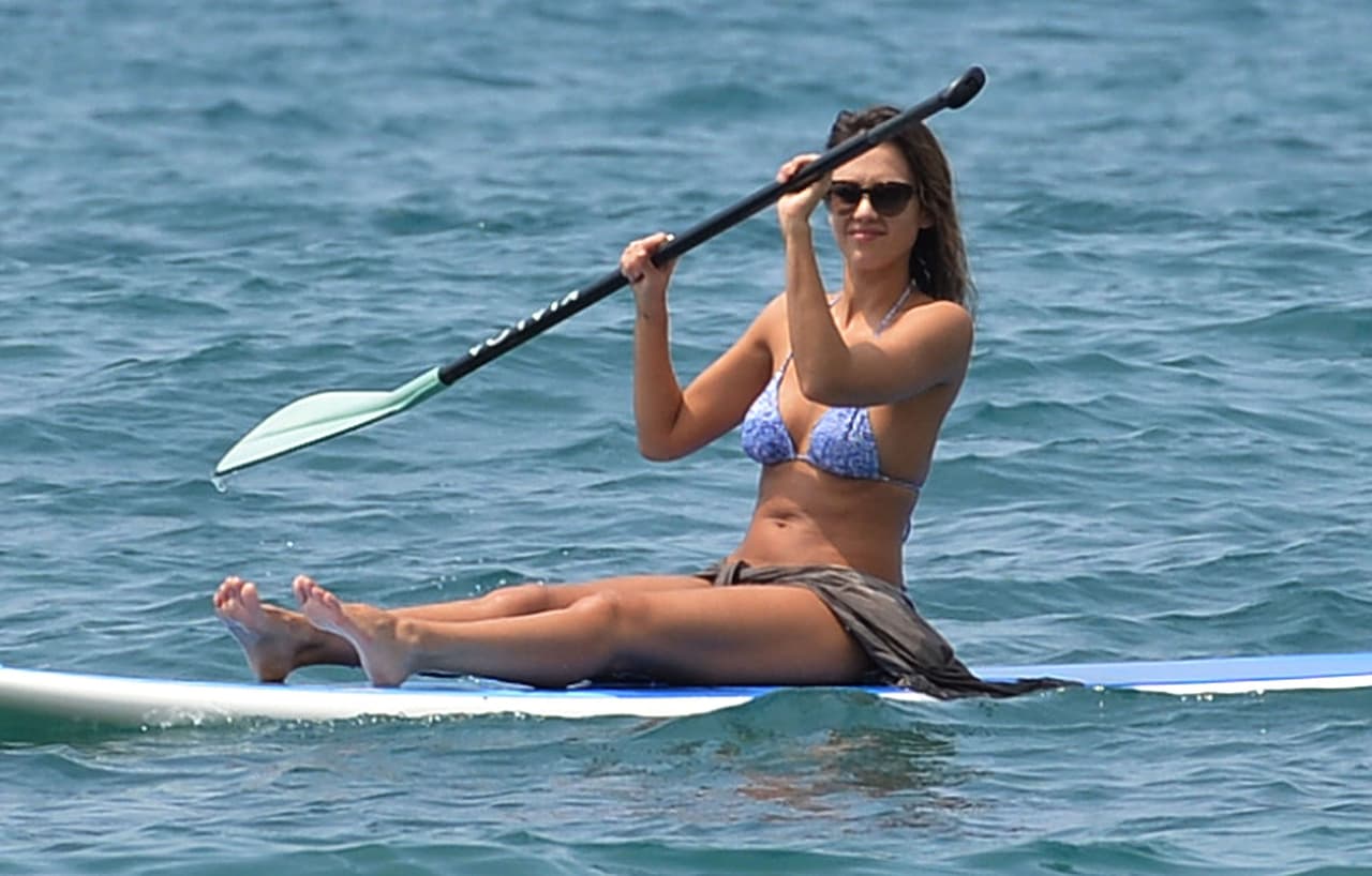 La famosa continúa disfrutando de su estancia en Hawaii.