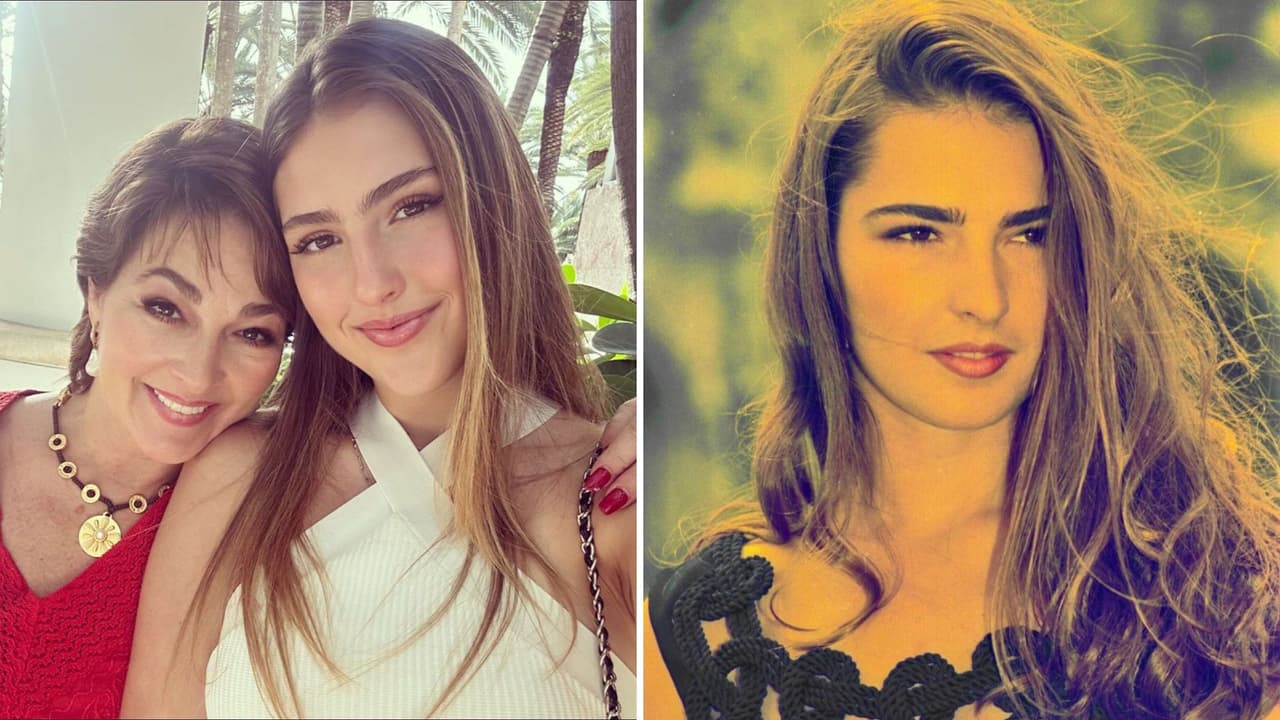Hija de Eugenia Cauduro se le parece a la actriz cuando estaba joven.