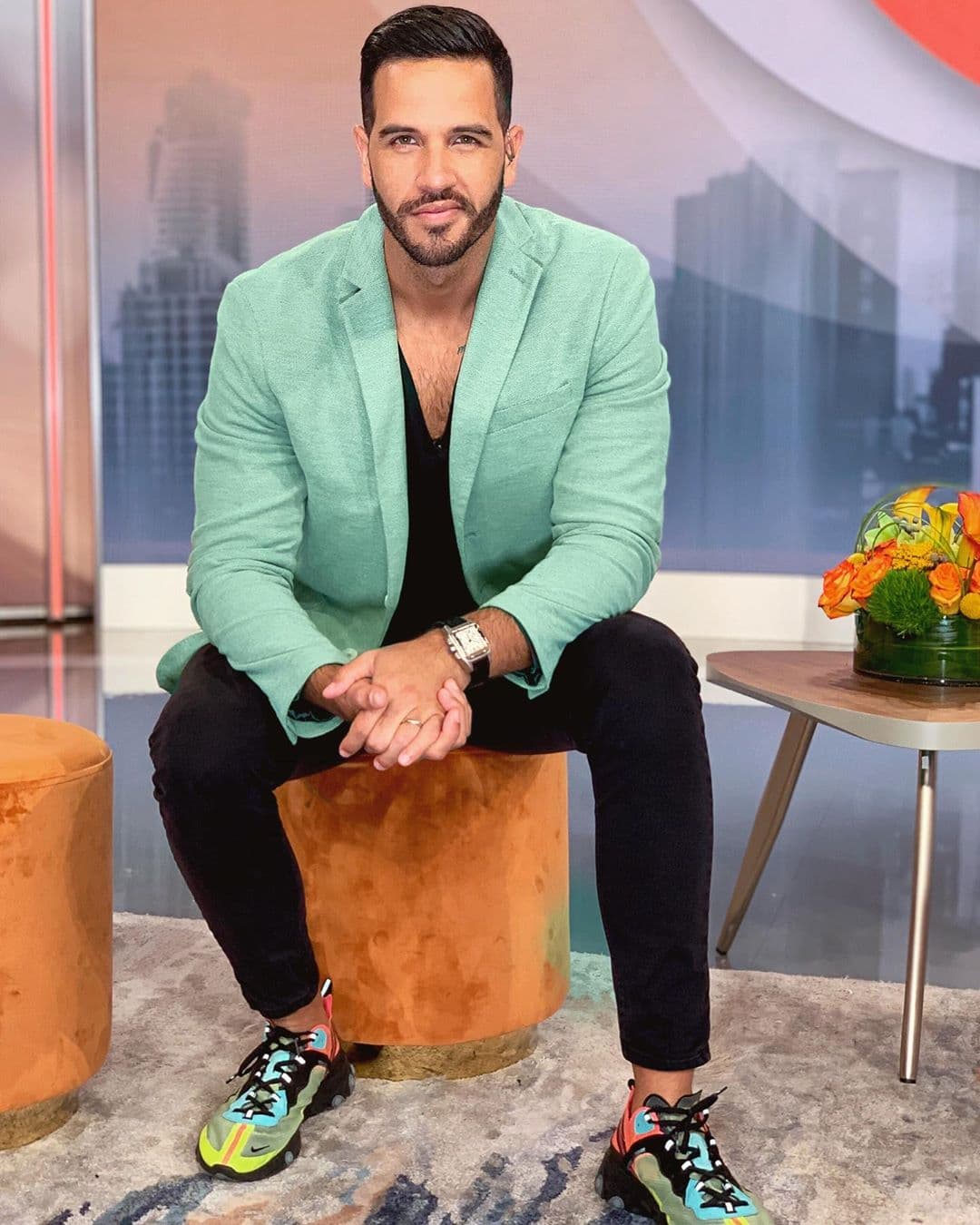 Yisus es uno de los galanes más queridos del show y ha sido cómplice de los antojos culinarios de las presentadoras que de vez en cuando se dan permiso de pecar.