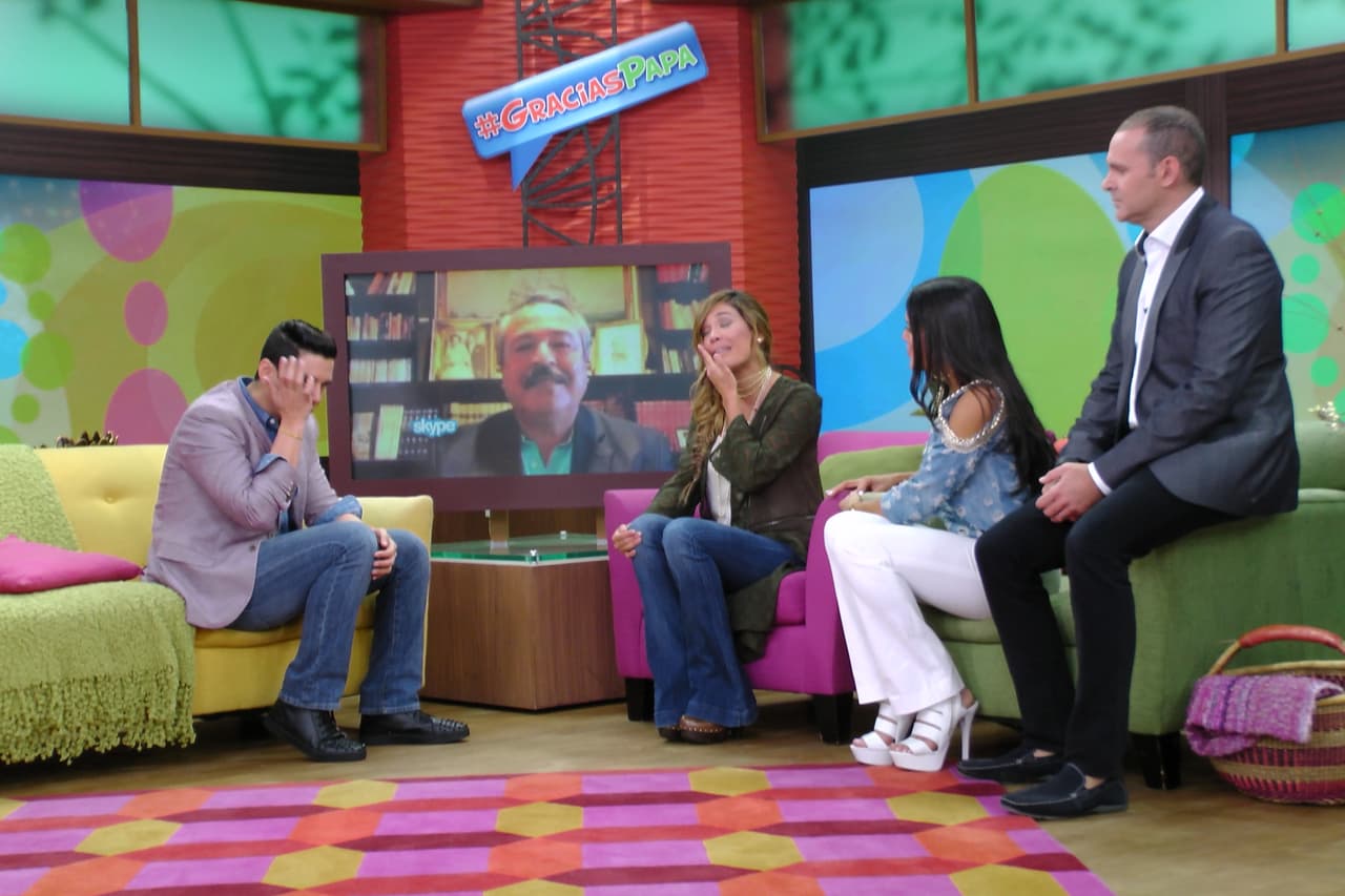 Gran sorpresa la que se llevó Karla al hablar con su papá, a quien “moría por abrazar”.