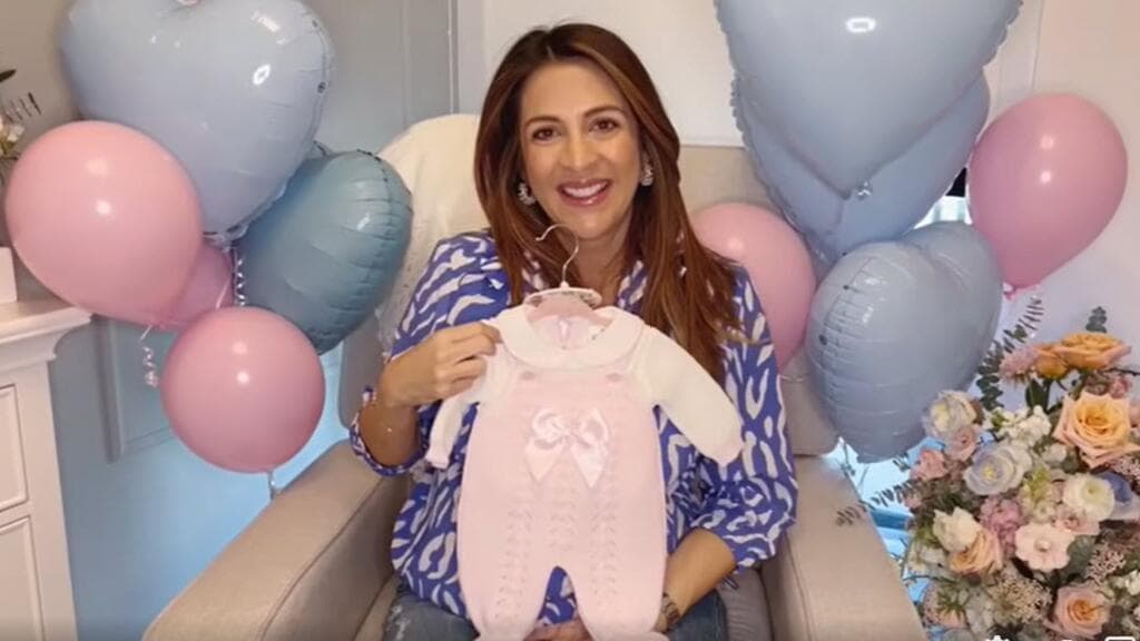 En febrero, Maity Interiano dio a conocer que esperaba una niña.