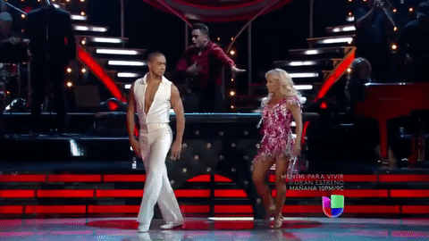 Yolandita Monge mostró su sabor en la pista.