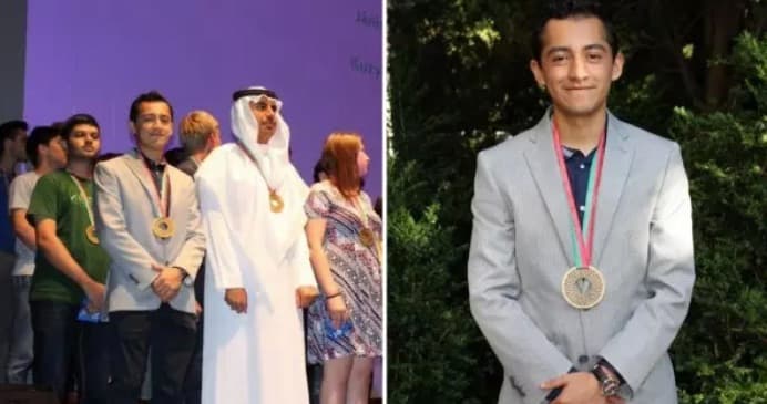 <b>Daniel Martín Marín, </b>logró una medalla de
<b> bronce </b>para México en la
<b>Olimpiada Internacional de Física, </b>efectuada en Portugal a finales de julio de 2018.