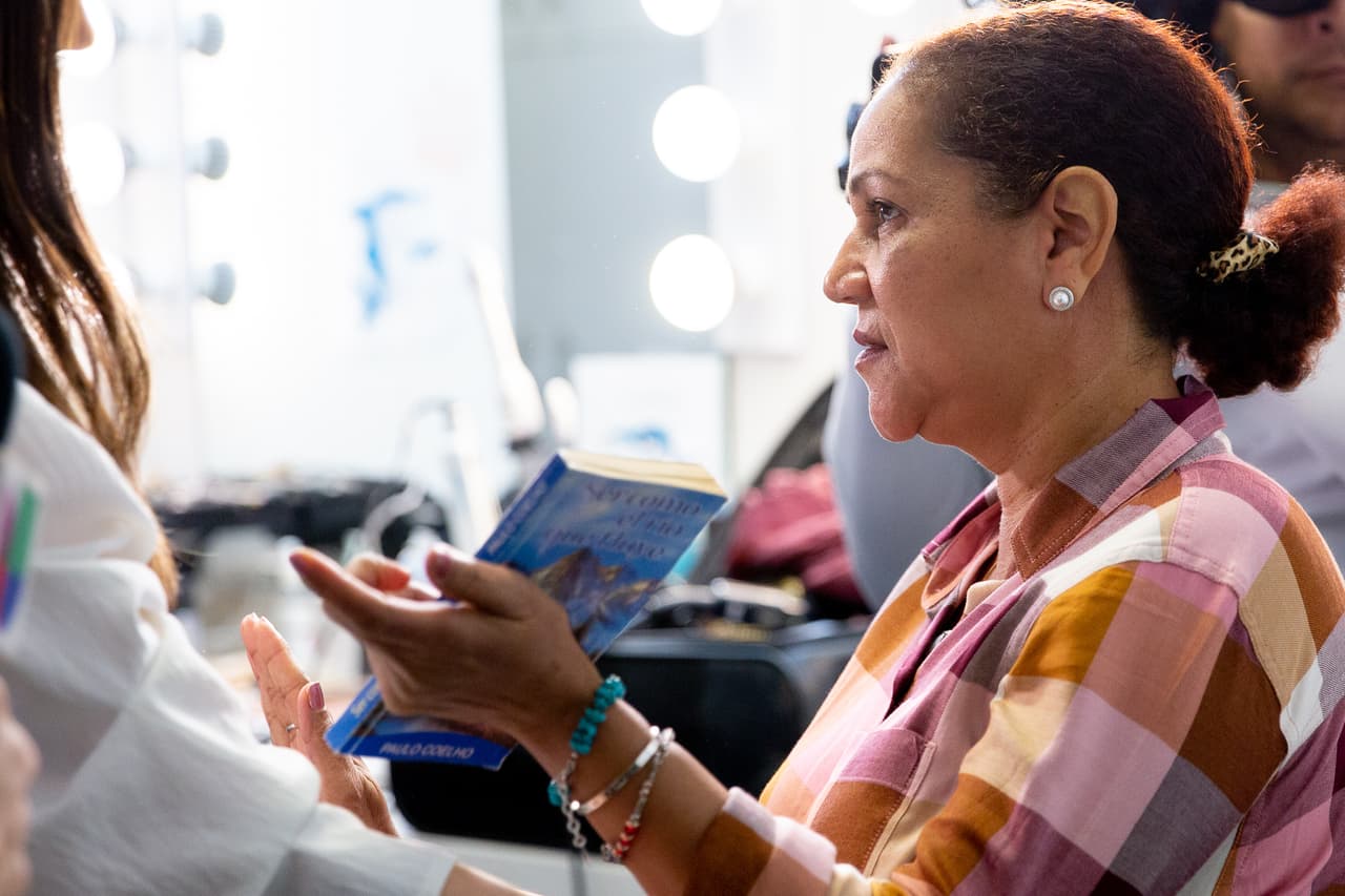 La mujer en esta oportunidad también fue portadora de un nuevo mensaje.