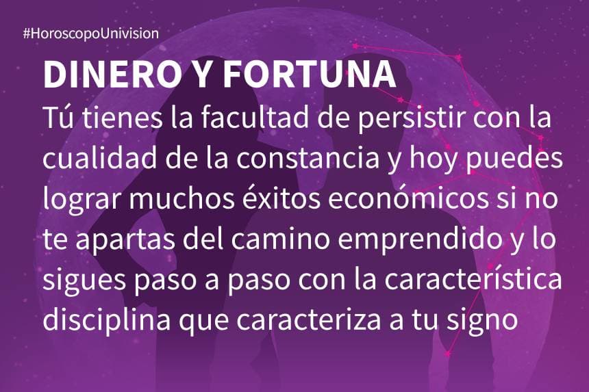 Capricornio 14 de septiembre de 2019