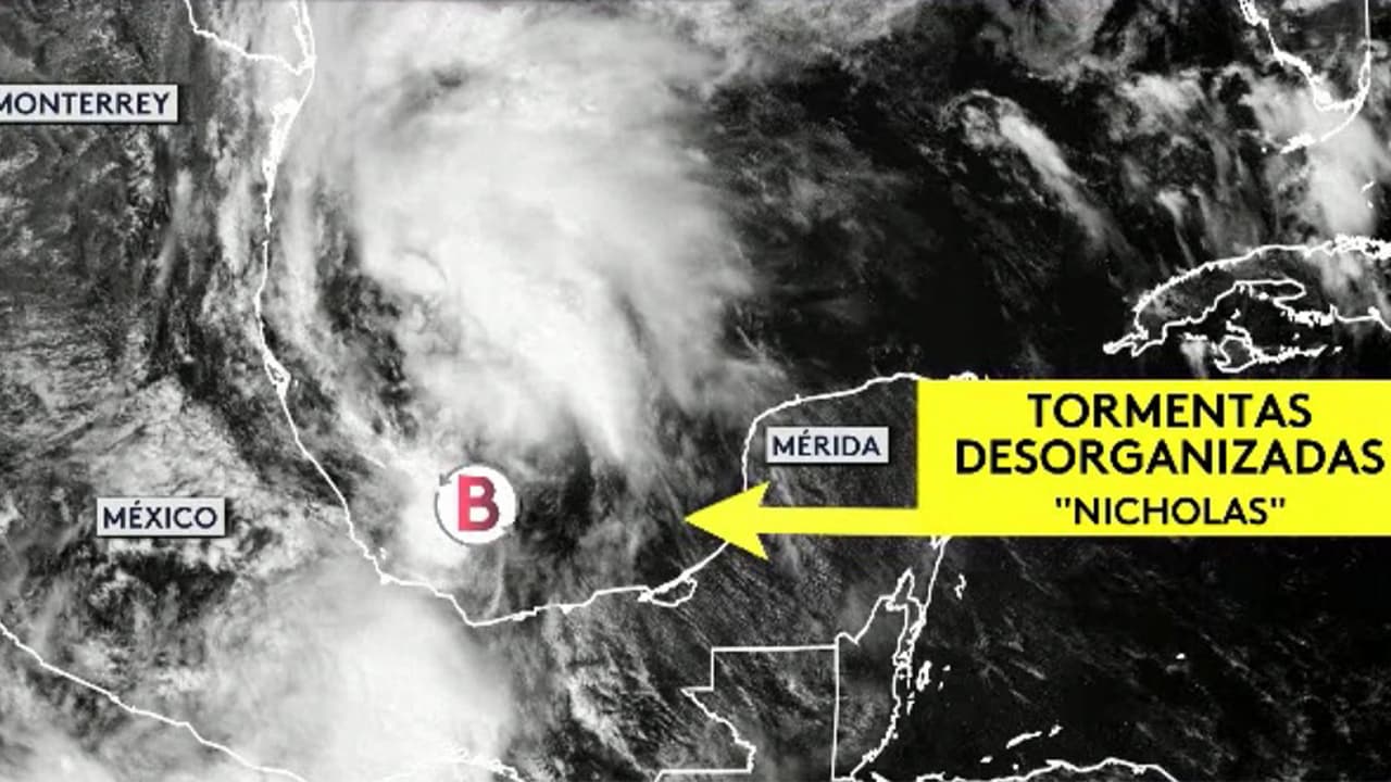 Se forma la tormenta tropical Nicholas en el Golfo de México; proyectan posible impacto a Texas