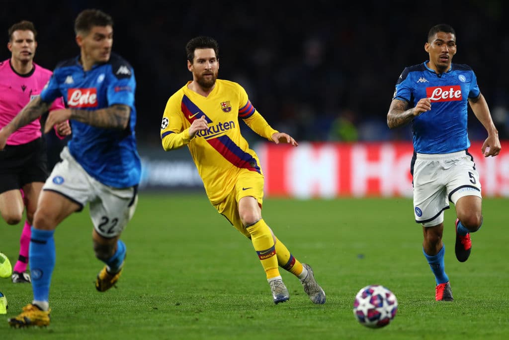 Lionel Messi y el Barcelona regresan a la Champions League ante el Napoli