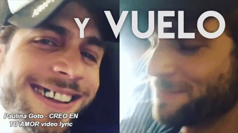 El nivel de confianza que han alcanzado como pareja se nota en algunas de las imágenes que Paulina utilizó en el video.
