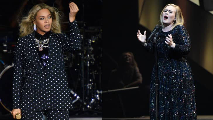 Beyoncé (con 'Lemonade') y Adele ('25') se pelean el Grammy al mejor álbum del año.