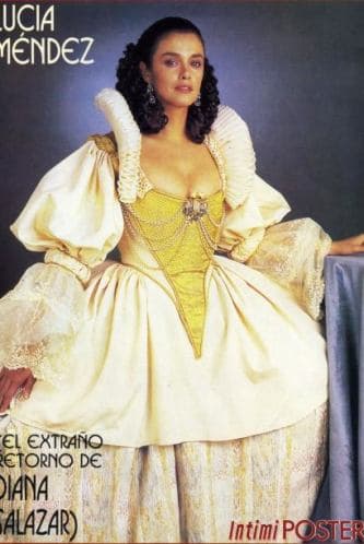 Lucía Méndez tiene otro lugar en las telenovelas escandalosas con "El Extraño Retorno de Diana Salazar" (1988), que también estaba bajo la producción de Téllez.