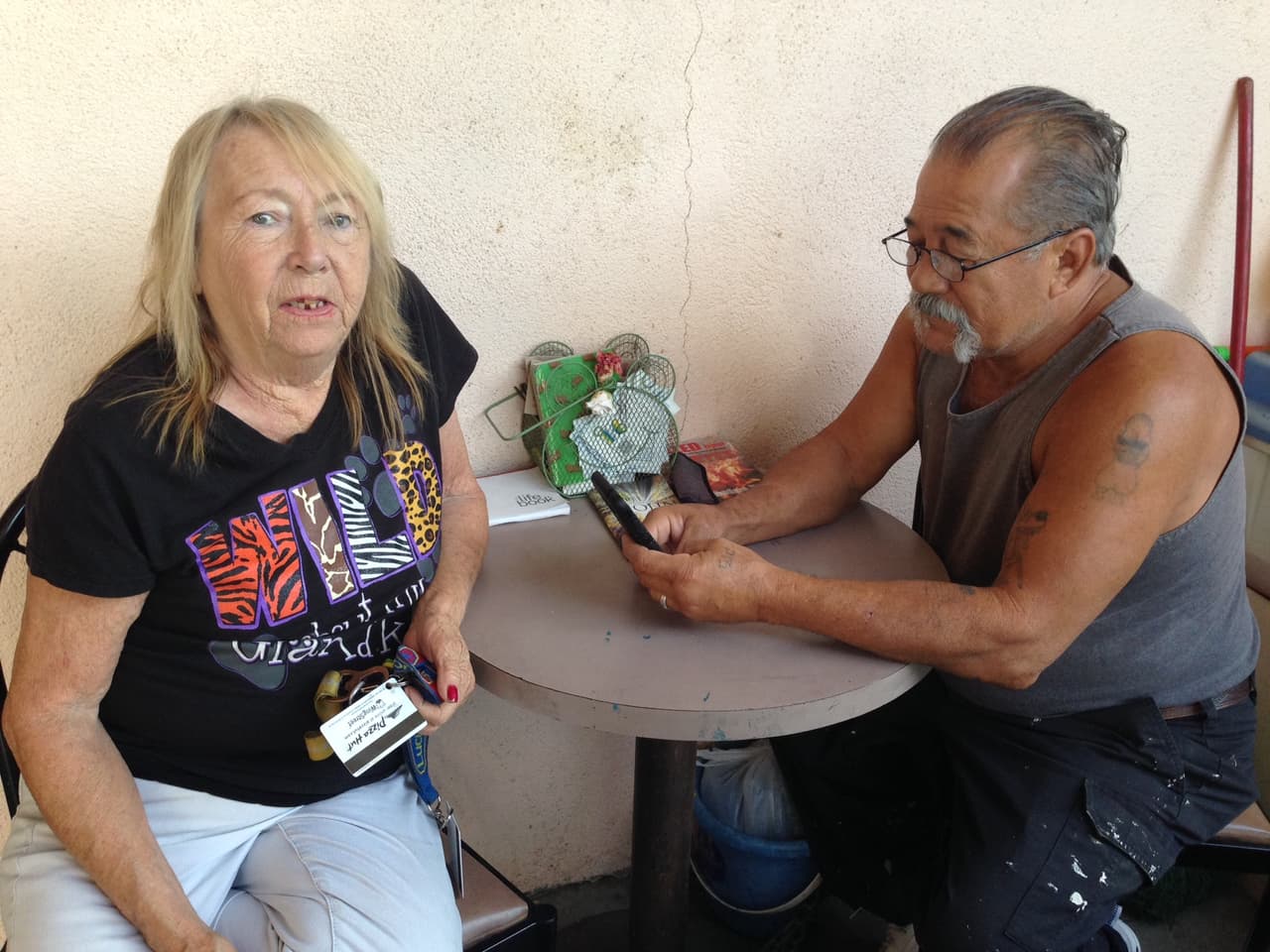 Santenello asegura que nunca vio por allí a la niña y que la madre y la supuesta coautora del asesinato eran parientes.