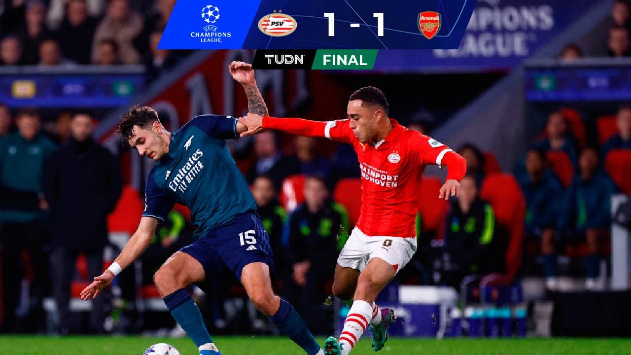 PSV y Arsenal empatan y Sevilla se queda con las manos vacías