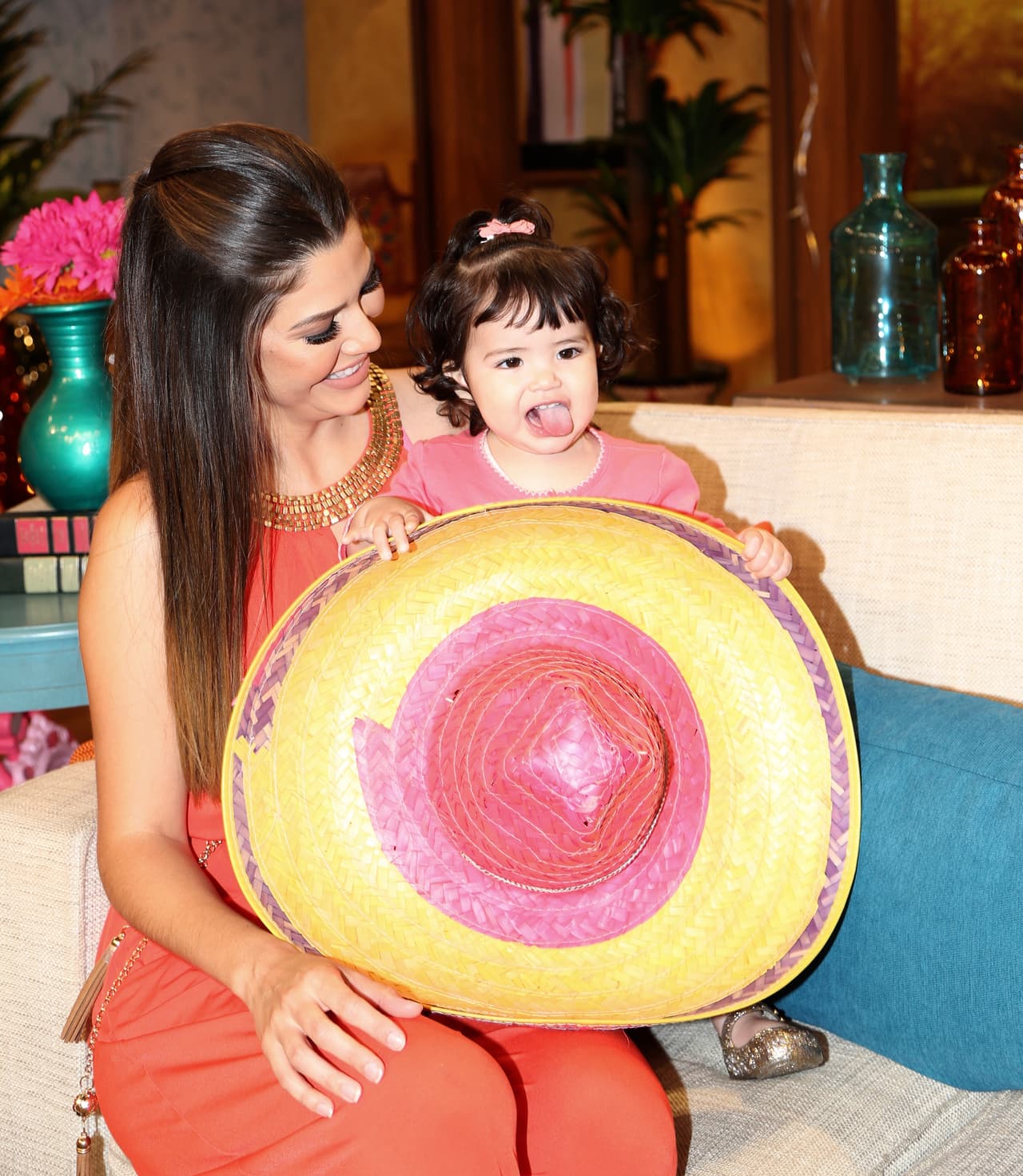 ¡Ternurita! Baby Giulieta tienen su propio sentido del humor.