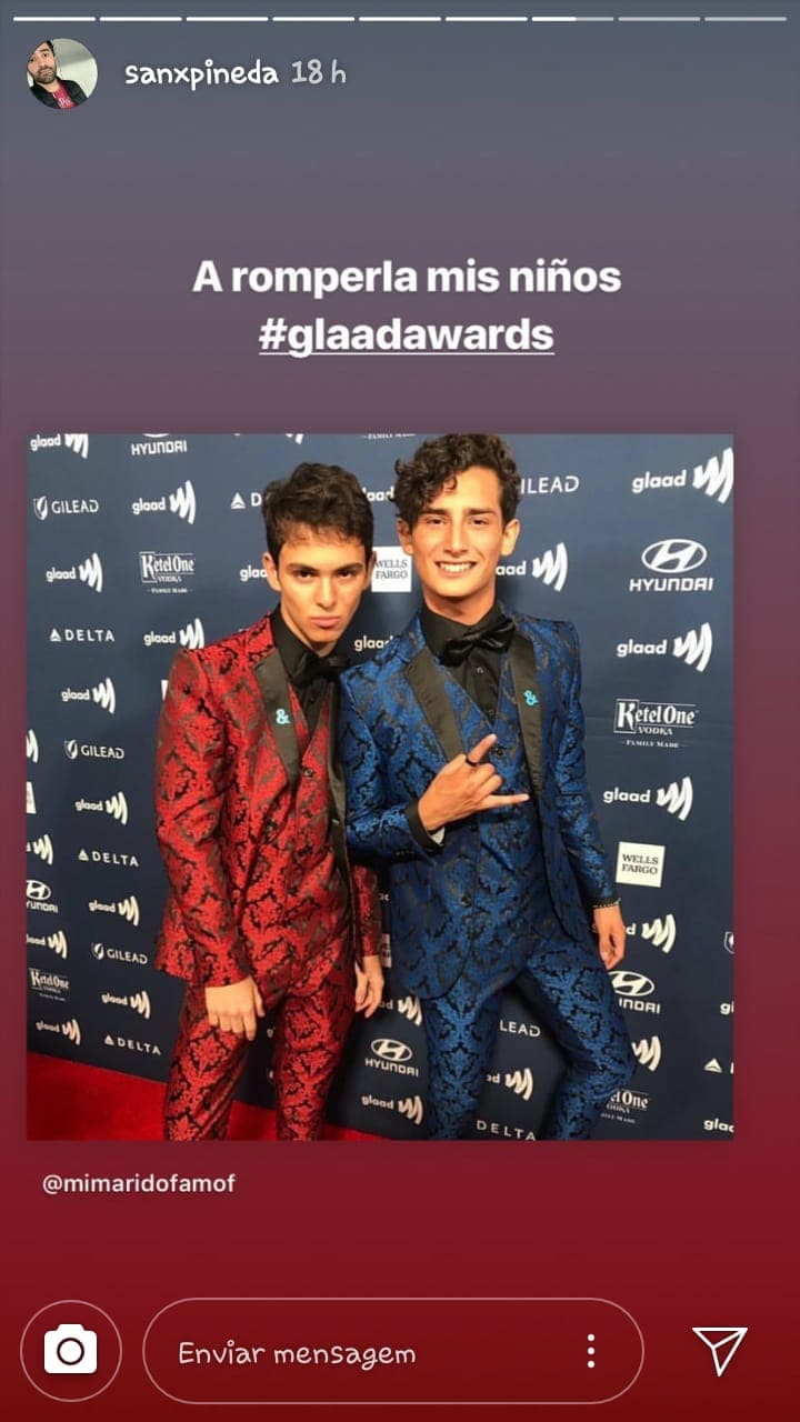 Bondoni afirmó que al apoyar a la comunidad LGBTQ se garantiza "libertad, amor y valentía como se debe en televisión, en cine y en teatro".