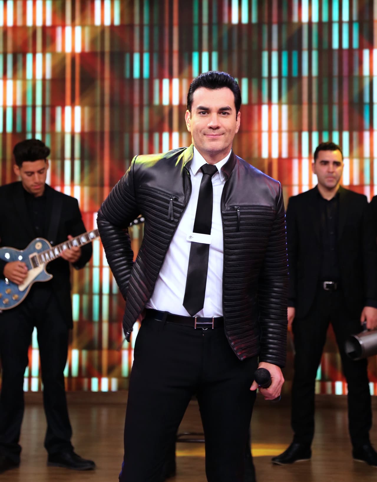 En el 2012 debutó en la música con el sencillo "Talismán", el cual fue parte del soundtrack de la telenovela "Abismo de pasión", en donde también trabajó con Angelique Boyer.