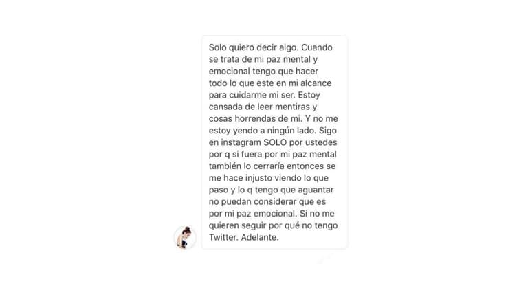 Eiza González se despide de Twitter