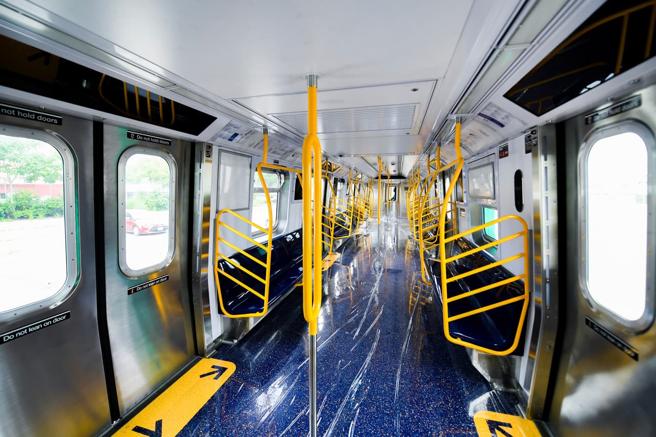 Nuevos vagones de metro R211 de la MTA