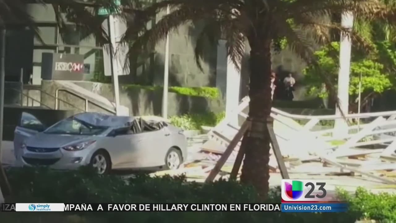 Una víctima mortal y varios heridos tras accidente en edificio bajo construcción en Brickell